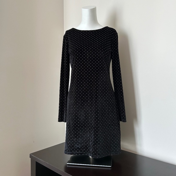 LAST CHANCE ✨ Dynamite ⎮ Long-sleeved velvet dress - Picture 2 of 8